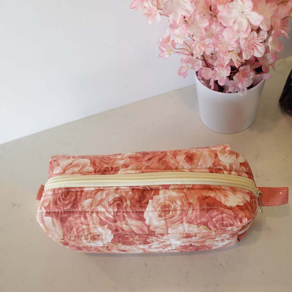 TERRACOTTA ROSES BOXY BAG - Picture 2 of 12